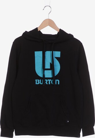 BURTON Sweatshirt & Zip-Up Hoodie in S in Black: front