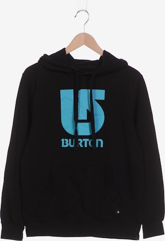 BURTON Sweatshirt & Zip-Up Hoodie in S in Black: front