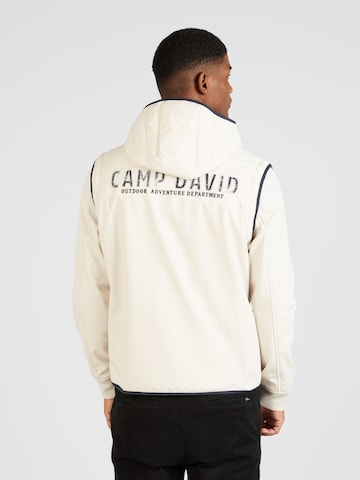 Veste mi-saison CAMP DAVID en blanc