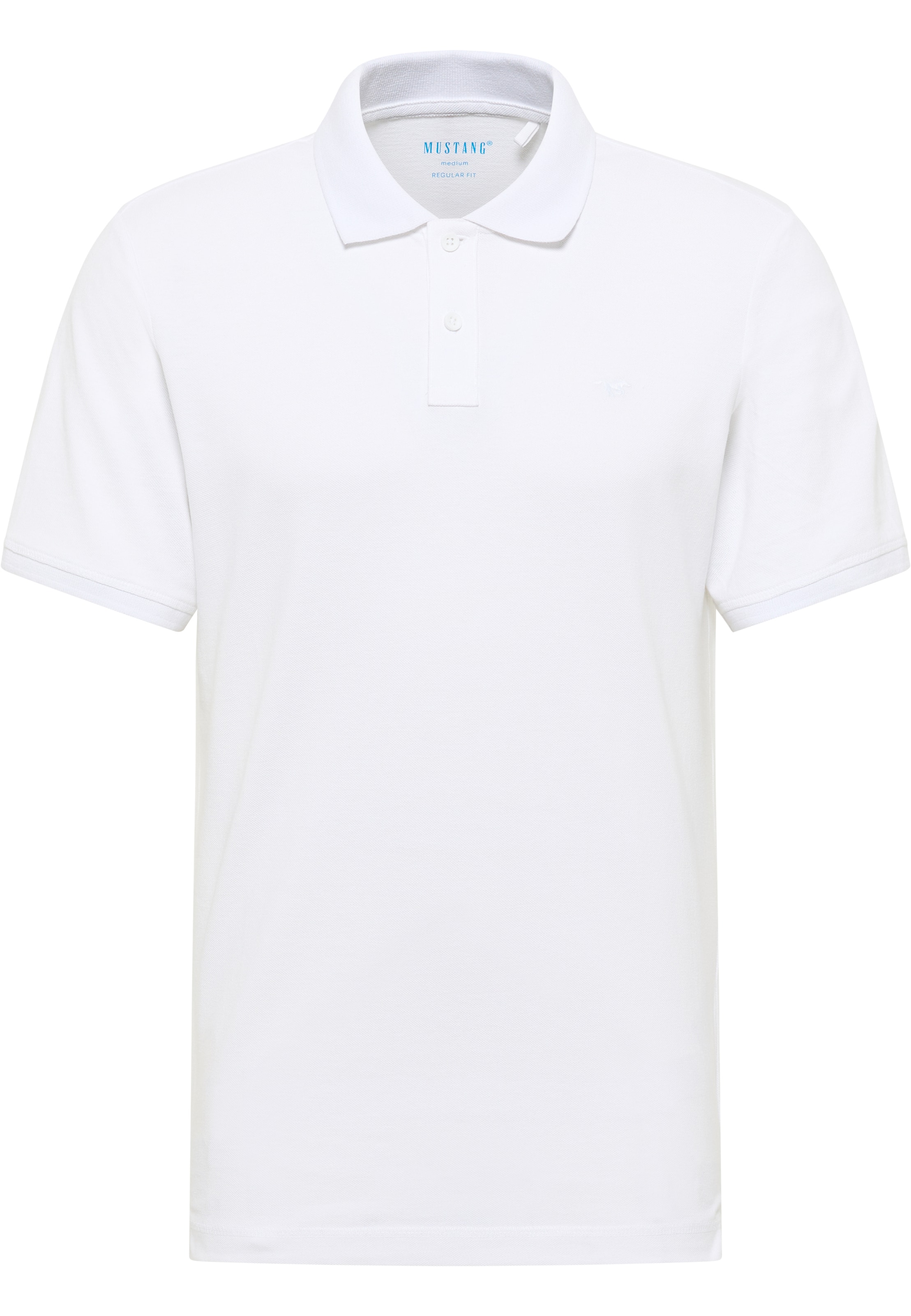 MUSTANG Póló 'PALCO' - fehér: elől