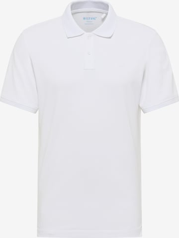 MUSTANG Koszulka 'PALCO' w kolorze biały: przód