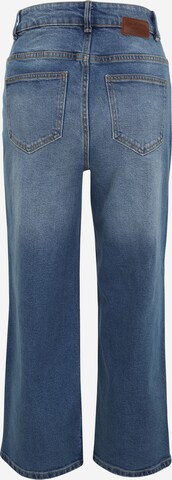 Noisy May Petite Wide Leg Jeans 'GIGI' i blå