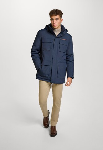 Kronstadt Winter Jacket ' Harrington' in Blue