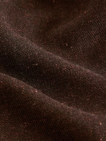 Next Slimfit Bandplooibroek in Bruin