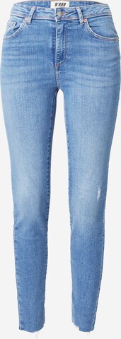 Tally Weijl Skinny Jeans in Blauw: voorkant