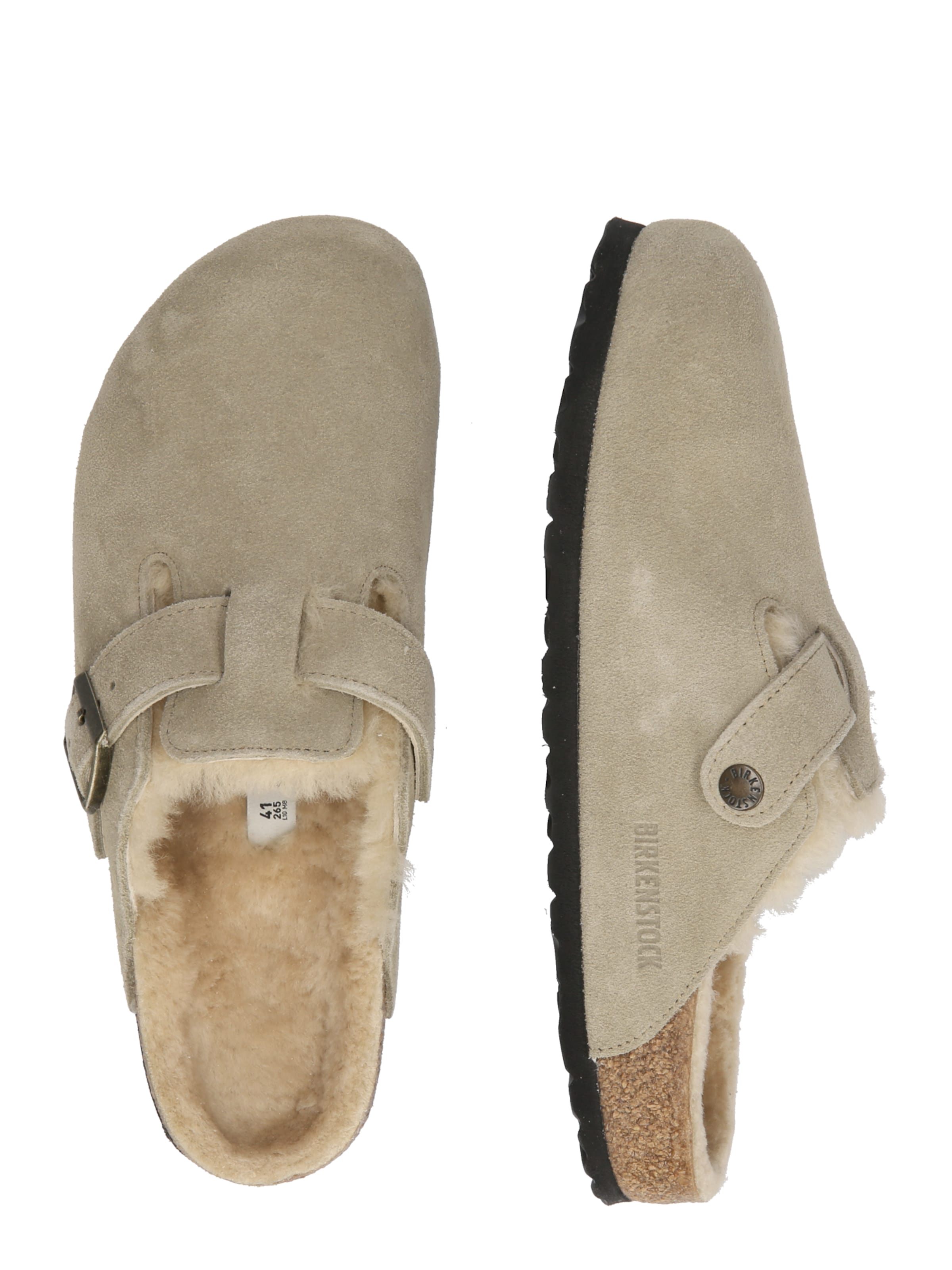 pilka BIRKENSTOCK Šlepetės 'Boston LEVE'