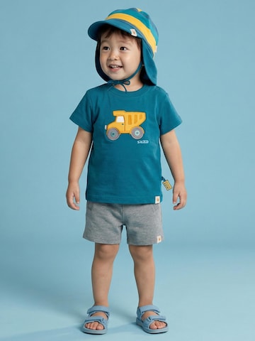 SIGIKID Shirt 'T-Shirt Blue & Bright' in Green
