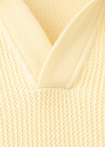 MANGO MAN Poloshirt 'Salas' in Gelb