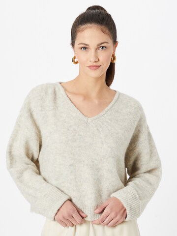 AMERICAN VINTAGE Pullover 'EAST' in Grau: Vorderseite