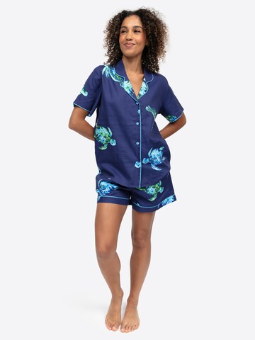 Chemise de nuit 'Ashley' Cyberjammies en bleu : devant