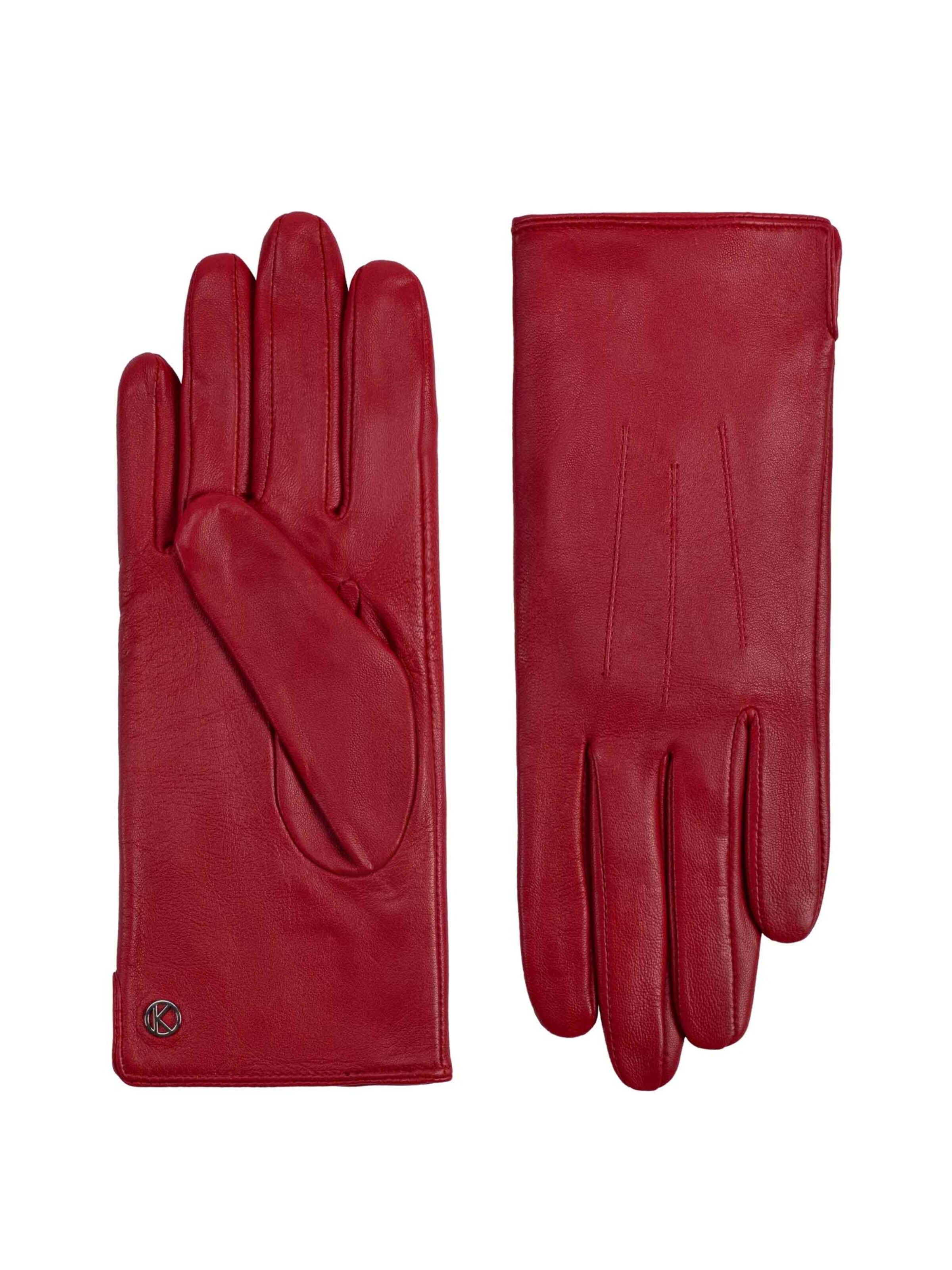 KESSLER Fingerhandschuhe 'CARLA' in Rot
