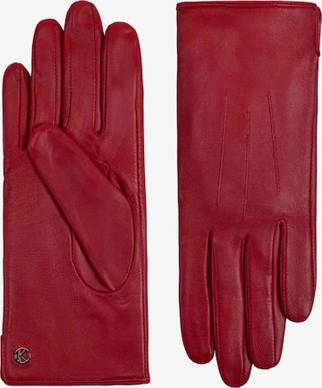 KESSLER Full Finger Gloves in Red