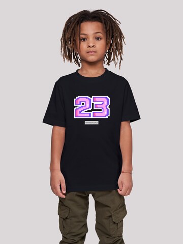 T-Shirt 'Pixel' F4NT4STIC en noir : devant