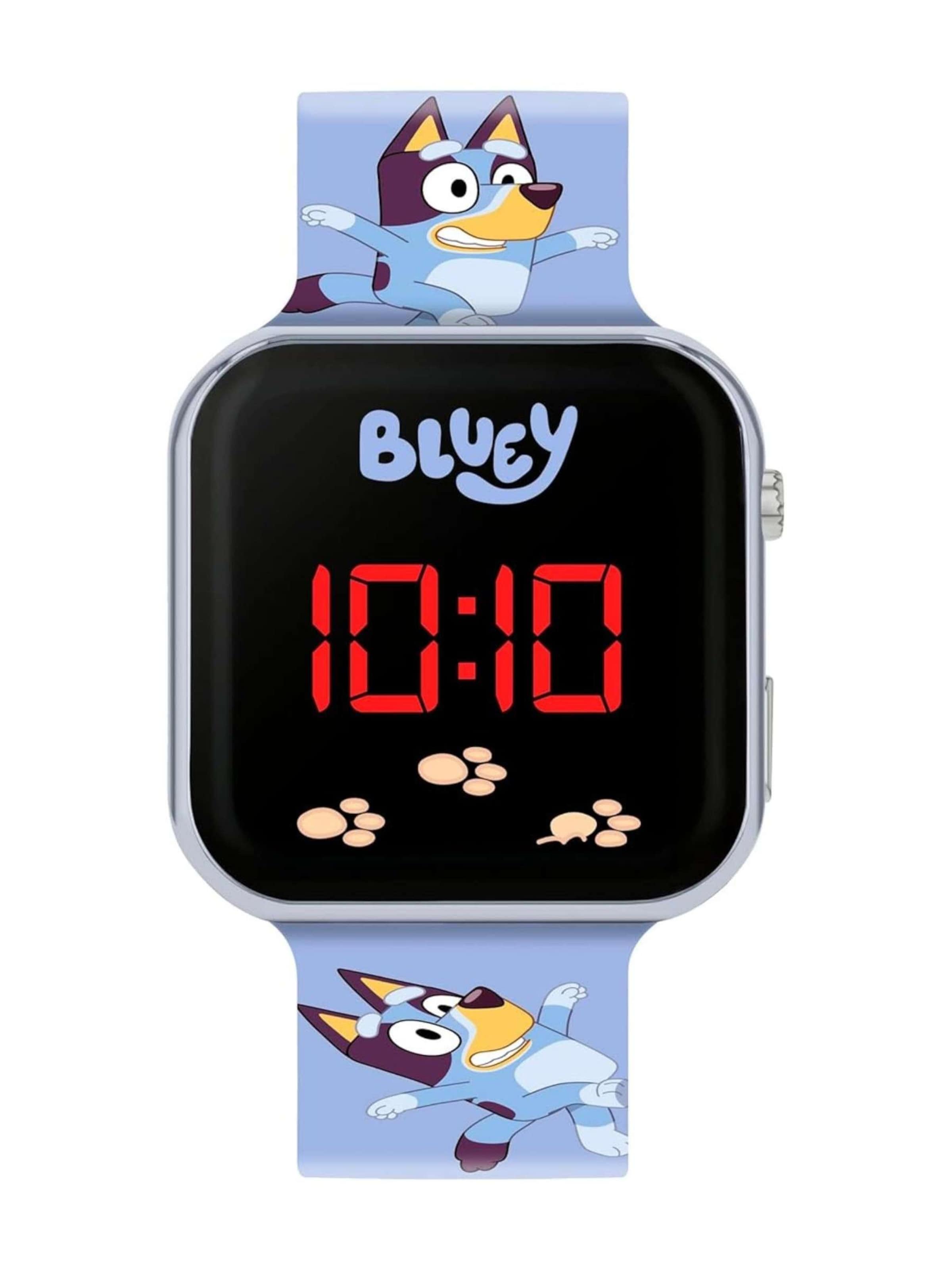 DISNEY Uhr 'Bluey'‌‌‌‌‌‌‌ in Blau: Vorderseite