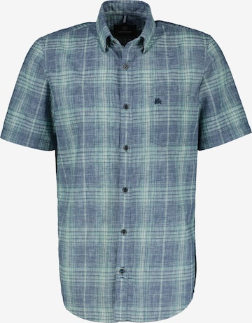 LERROS Regular fit Zakelijk overhemd in Blauw: voorkant