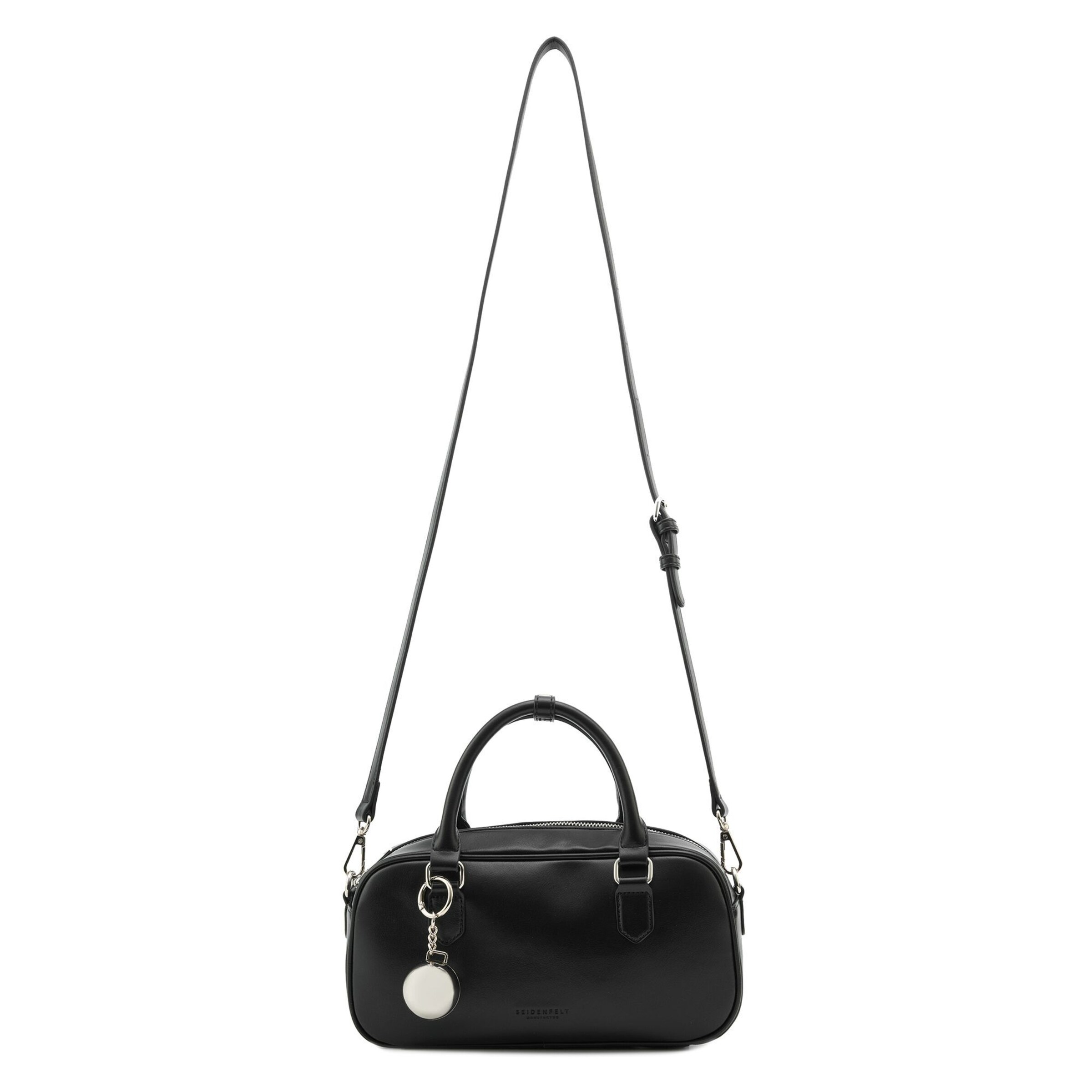 Seidenfelt Handbag 'Lofdal ' in Black: front