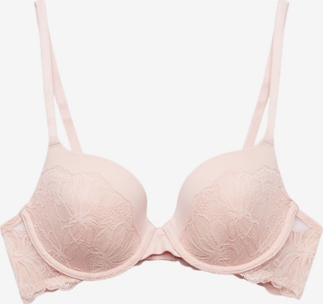 ESPRIT T-shirt Bra 'Camila' in Pink: front