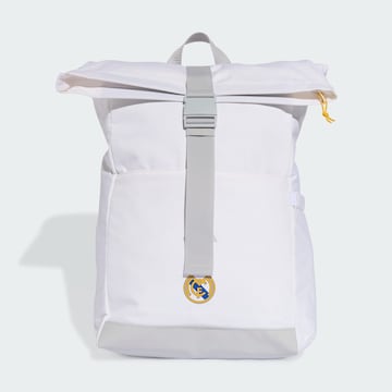 ADIDAS PERFORMANCE - Mochila deportiva 'Real Madrid' en blanco