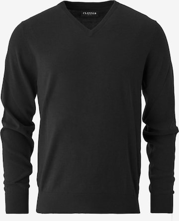 CLIPPER Pullover 'Napoli' in Schwarz: predná strana