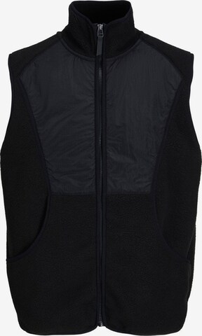 JACK & JONES Vest in Black: front