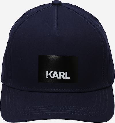 Karl Lagerfeld Lippalakki värissä tummansininen / musta / valkoinen, Tuotenäkymä