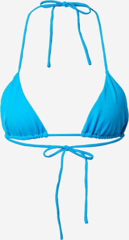 Triangle Hauts de bikini 'Zyndi' EDITED en bleu : devant