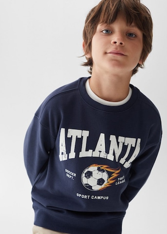 MANGO KIDS Sweatshirt 'Albert5' in Blau