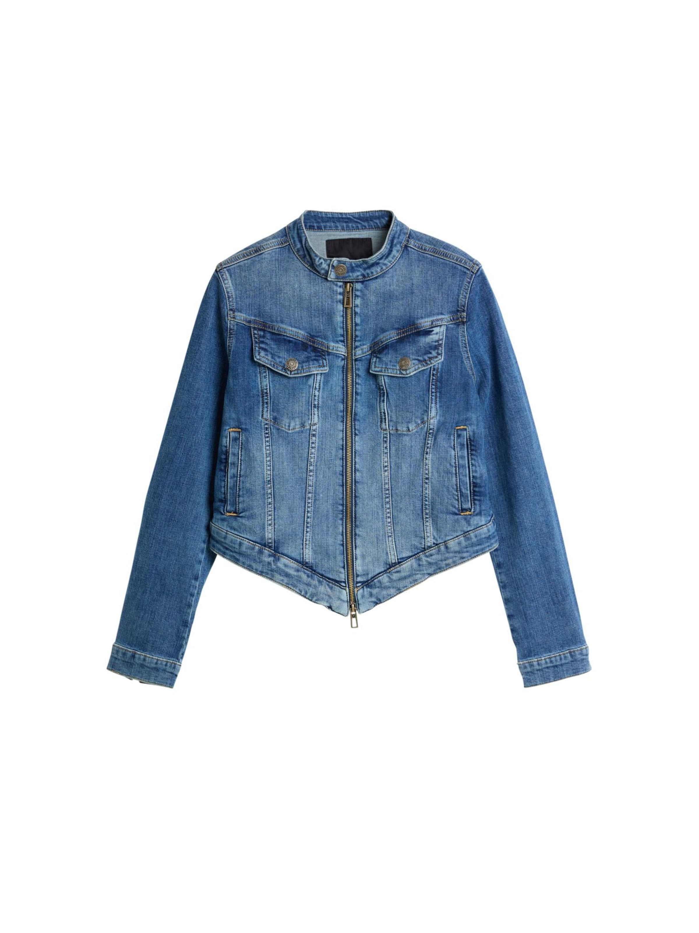 Giacca di mezza stagione Desigual di colore blu, Visualizzazione prodotti