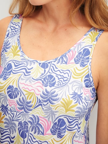 Camicia da notte 'Coastal Dreams' di CALIDA in blu