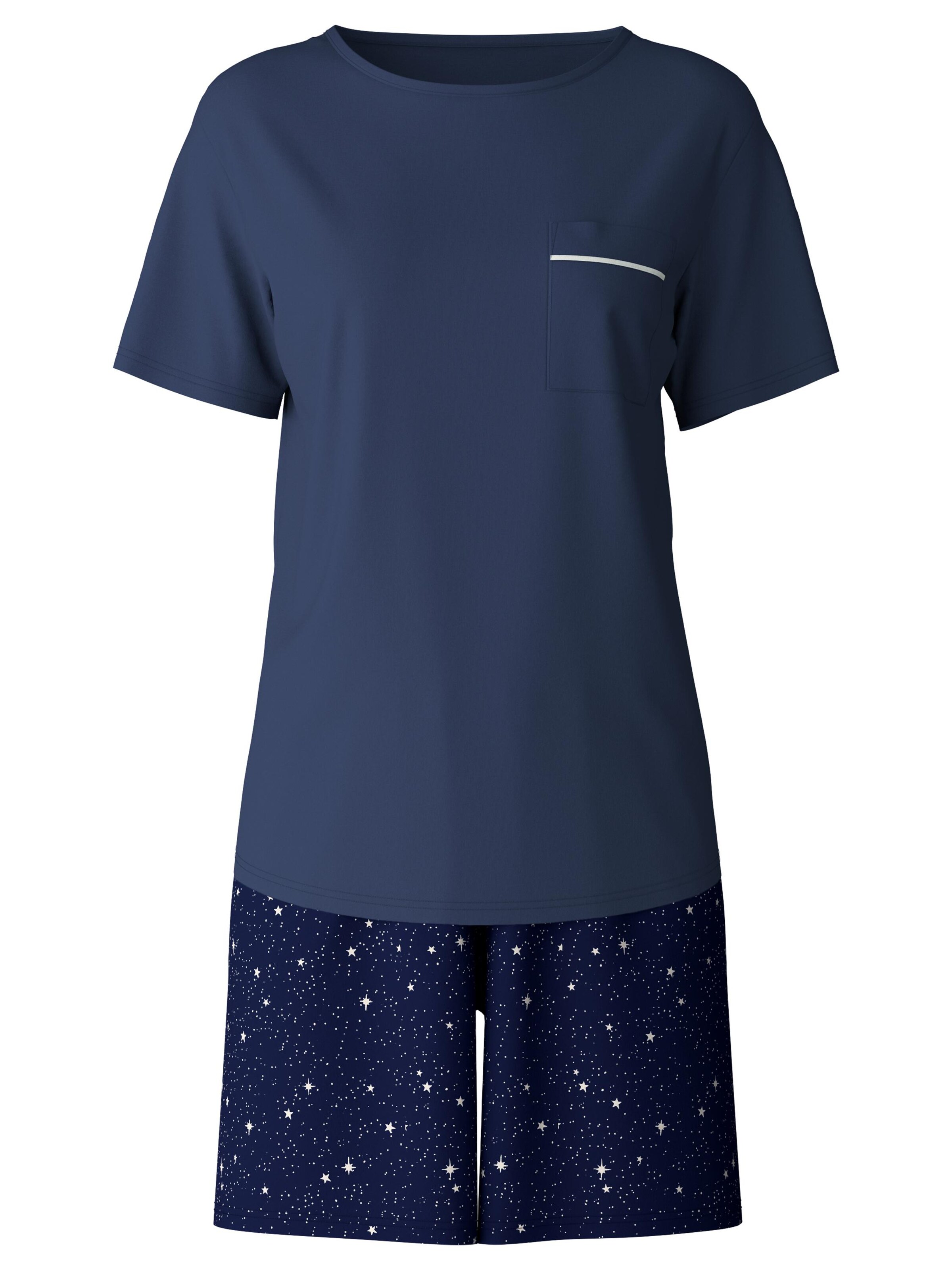 CALIDA Shorty 'Sweet Dreams'‌‌‌‌‌‌‌‌‌ in Blau: Vorderseite