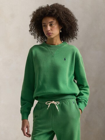 Polo Ralph Lauren Sweatshirt in Green: front