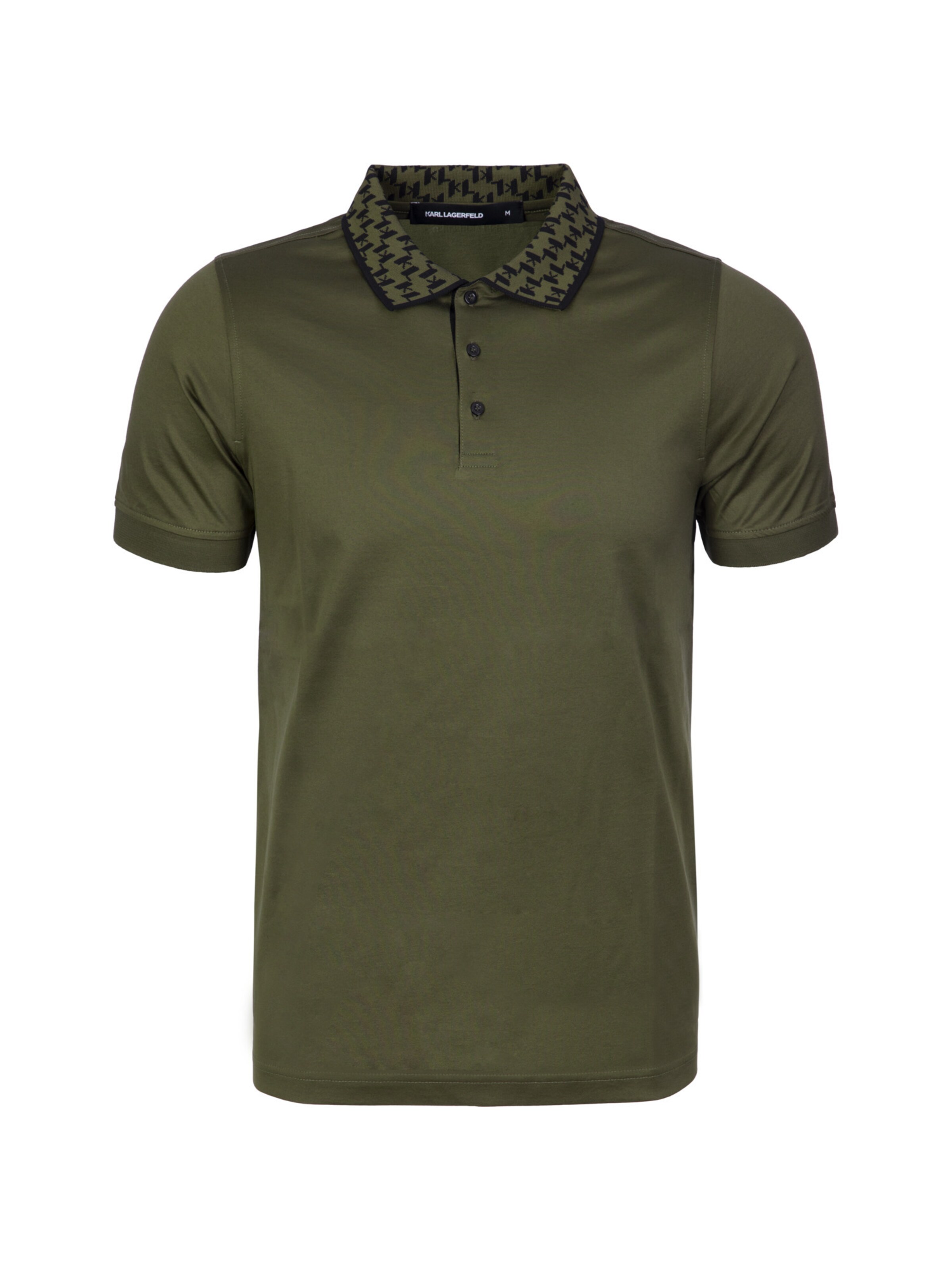 Karl Lagerfeld - Camiseta en verde: frente