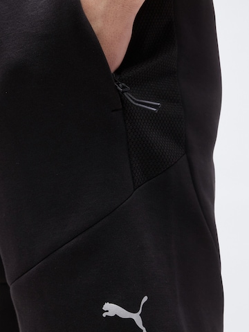 Regular Pantalon 'EVOSTRIPE' PUMA en noir
