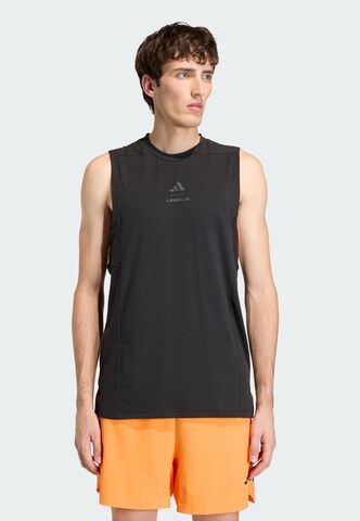 ADIDAS PERFORMANCE Performance shirt 'Les Mills' in Black: front