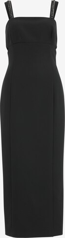 Robe de cocktail Vera Mont en noir : devant