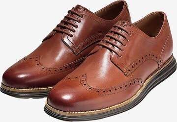 Cole Haan Lace-Up Shoes 'ØriginalGrand' in Brown: front