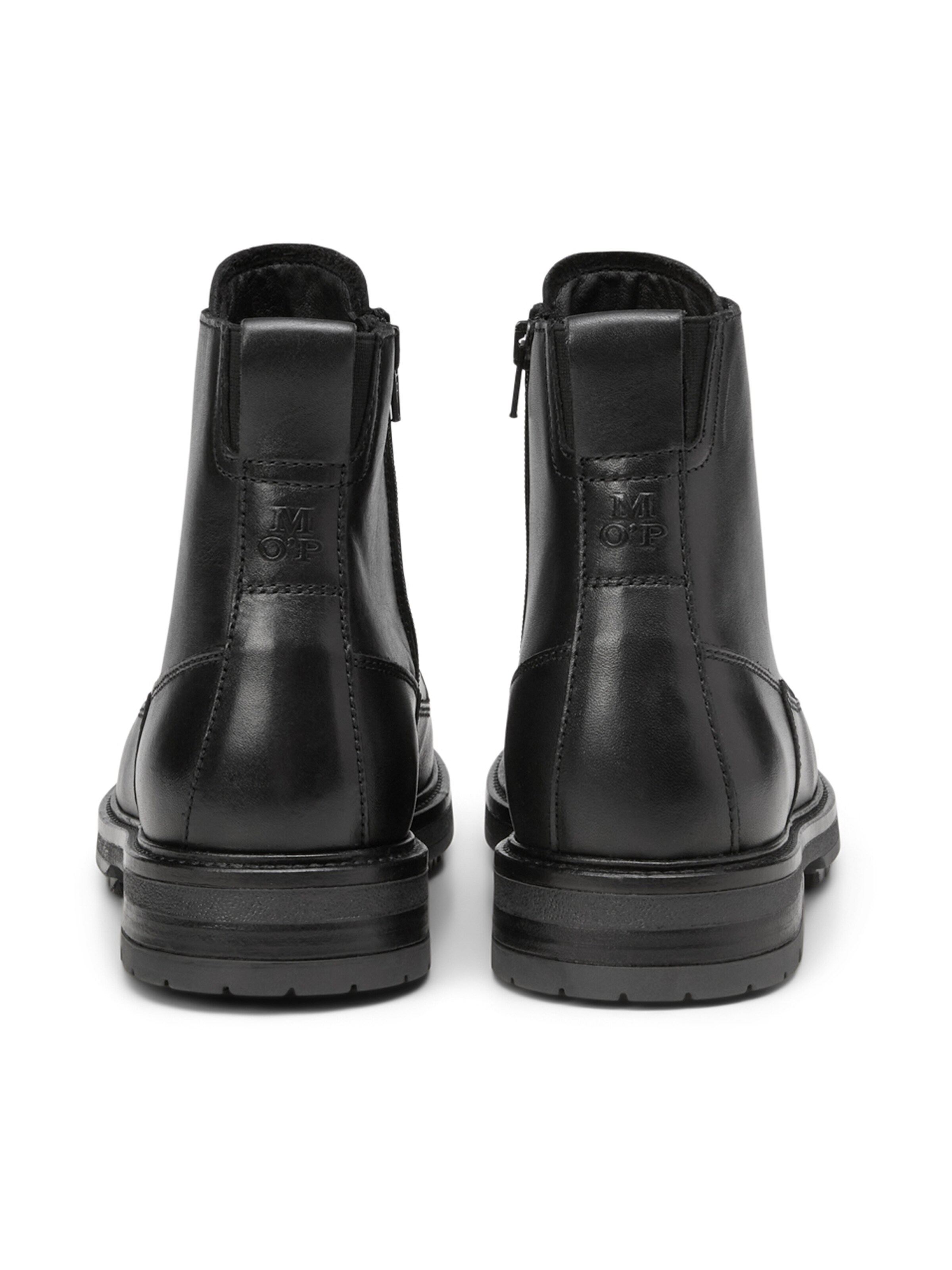 Bottines à lacets Marc O'Polo en noir