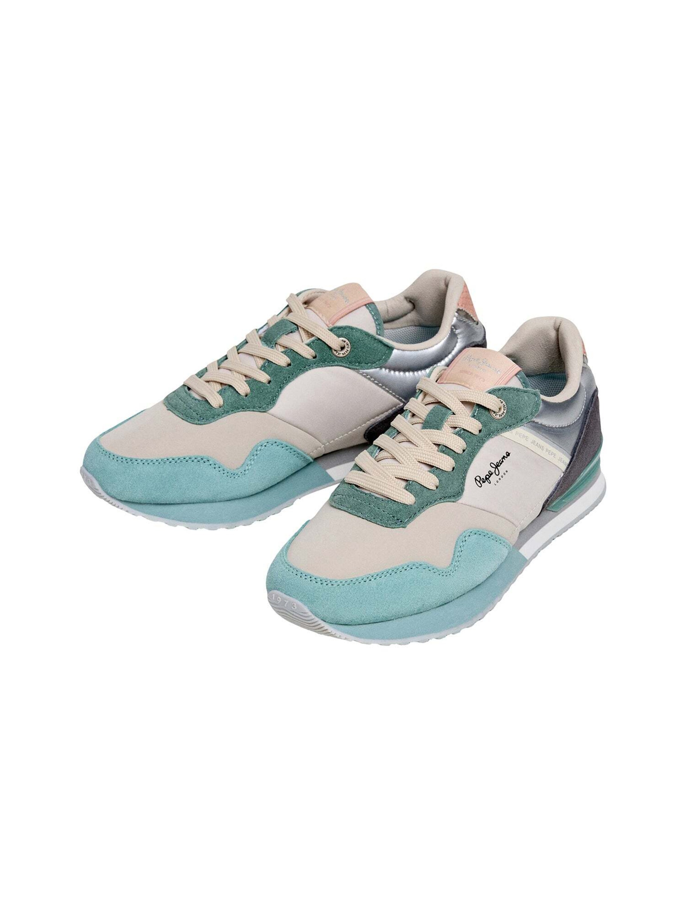 Pepe Jeans Platform trainers 'LONDON SEA' in Green