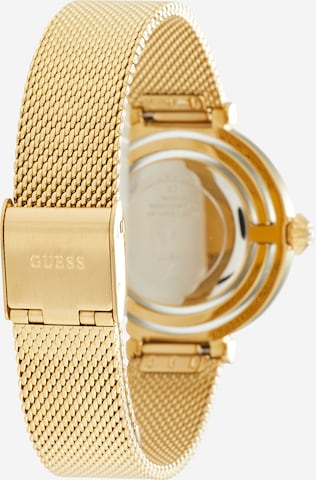 GUESS Analoog horloge in Beige: voorkant