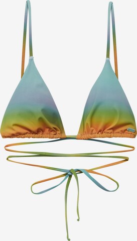 Pull&Bear Koszulkowy Góra bikini w kolorze mieszane kolory: przód