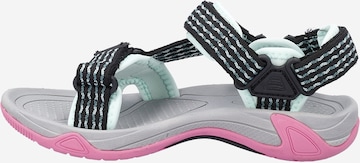 CMP Sandals in Black: front