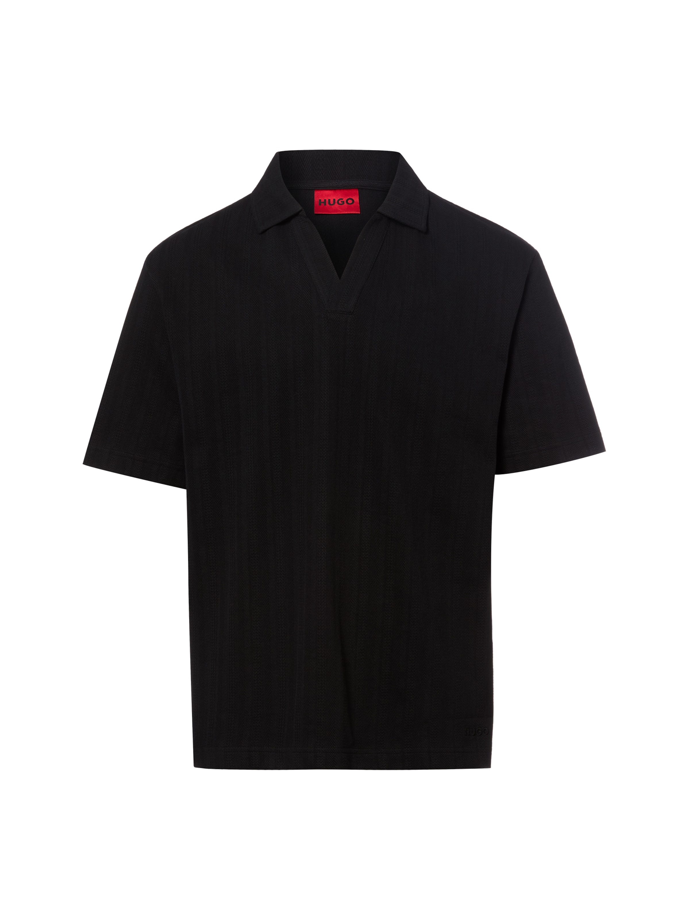 HUGO Shirt 'Dalibo' in Schwarz: Vorderseite