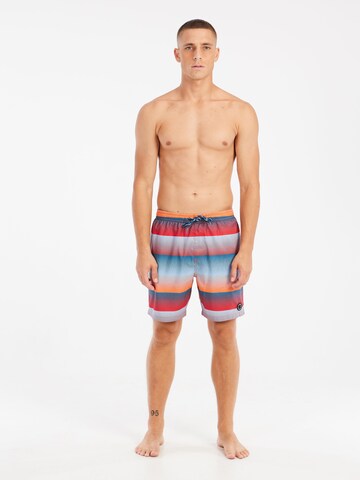PROTEST Swimming shorts 'PRTRadar' in Red