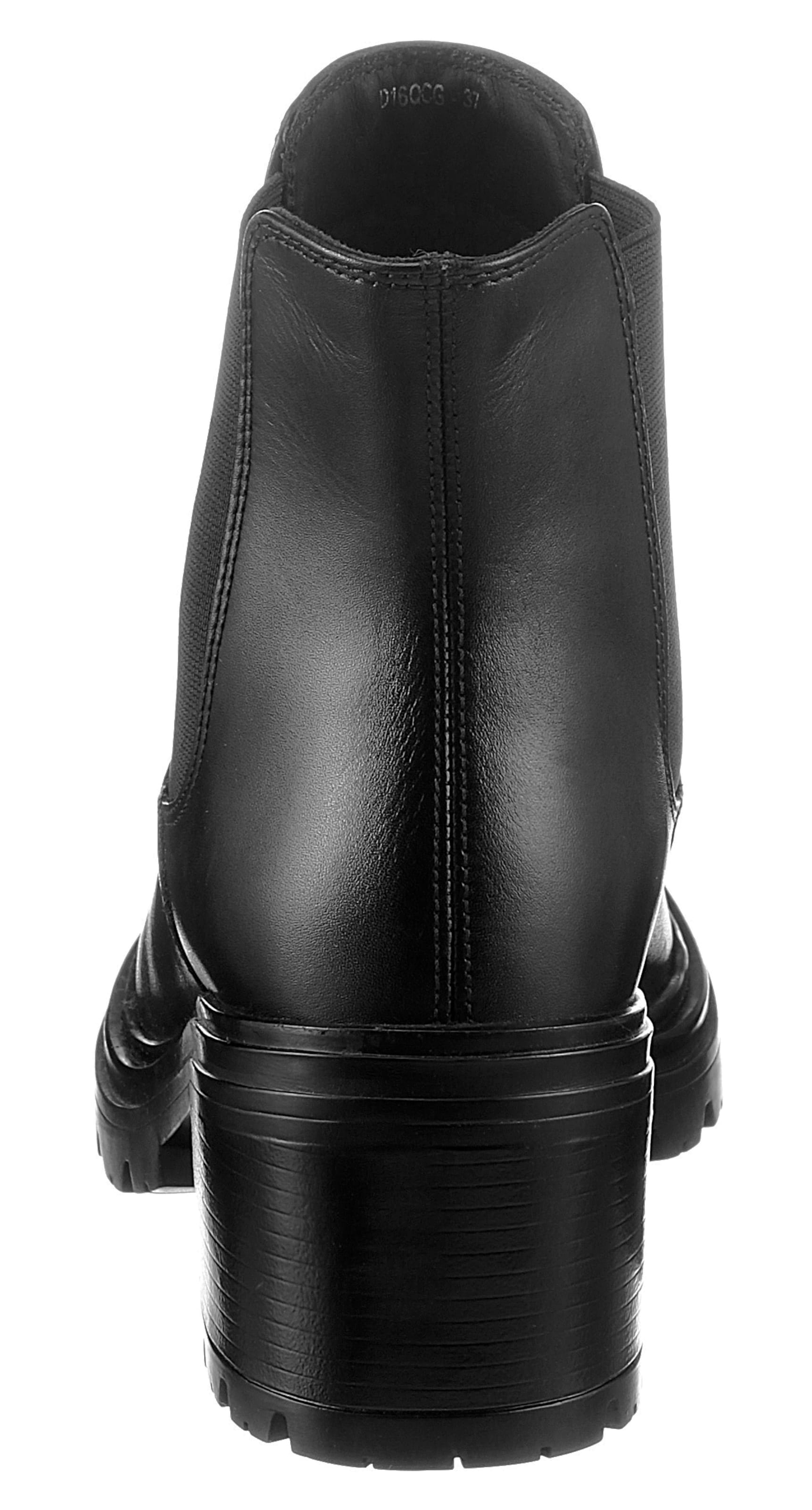 GEOX Chelsea boots 'Damiana' in Zwart