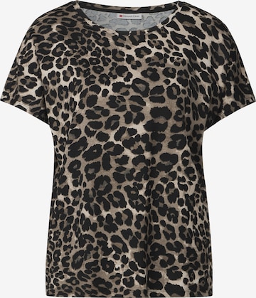 melns STREET ONE T-Krekls: no priekšpuses