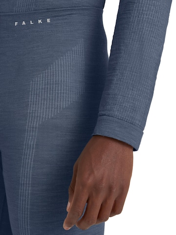 FALKE Regular Workout Pants in Blue
