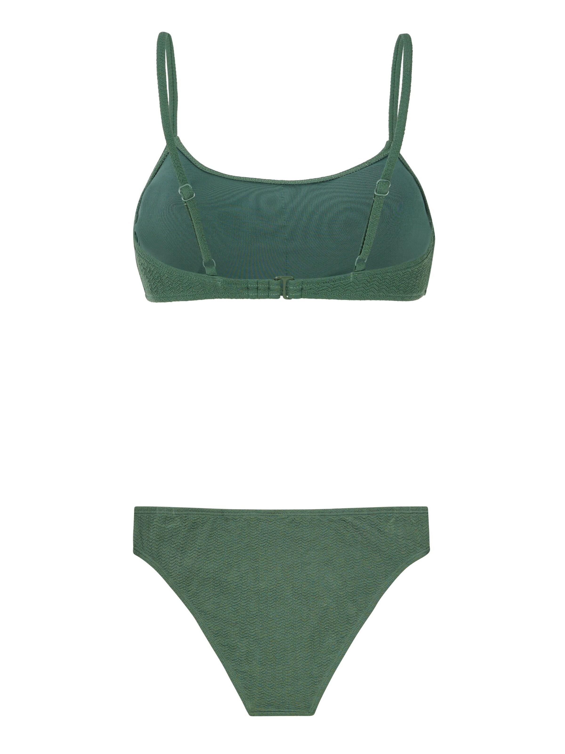 PROTEST Bustier Bikini 'PRTDice' in Groen