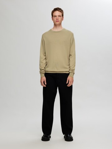Pullover 'SLHTray' di SELECTED HOMME in verde