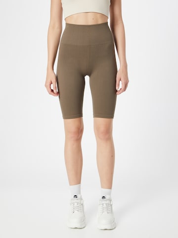 Skinny Leggings Comfort Studio by Catwalk Junkie en vert : devant