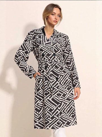 Cappotto di mezza stagione di Bigdart in nero: frontale
